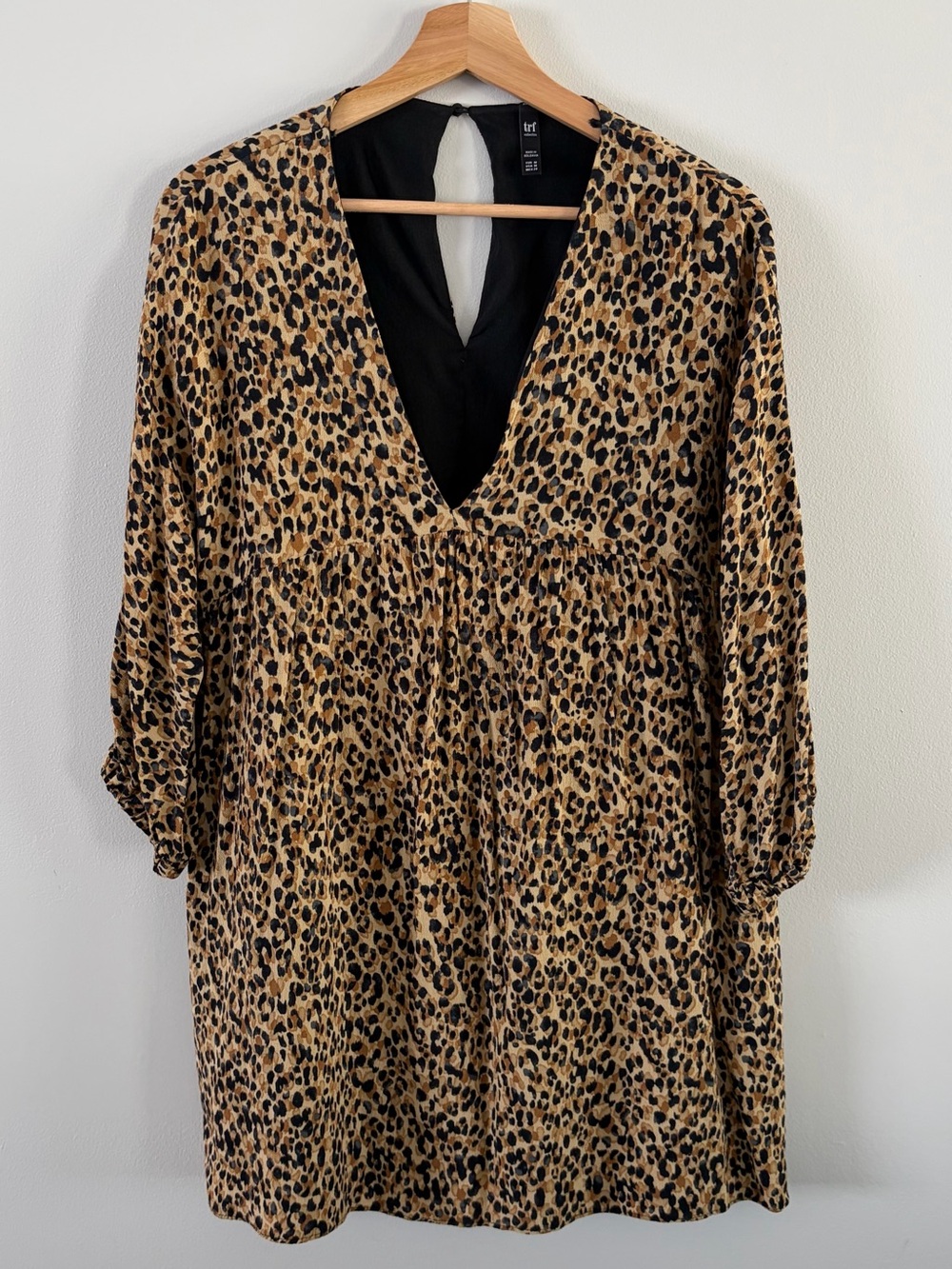 Leopard Print Mini Dress